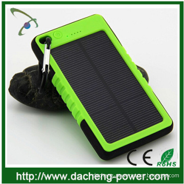 8000mAh waterproof solar mobile phone charger solar battery charger for phone
